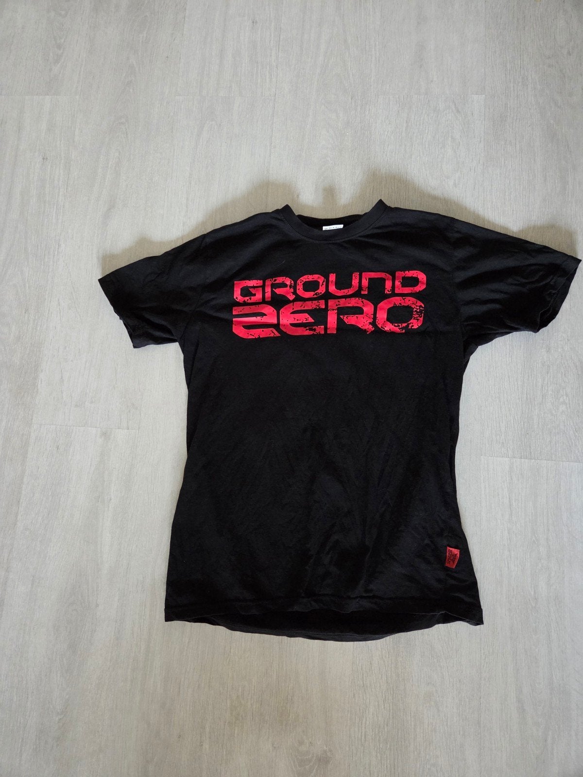 Ground Zero T-shirt - Maat XL, Zwart, Maat 56/58 (XL), Ophalen of Verzenden, Gedragen