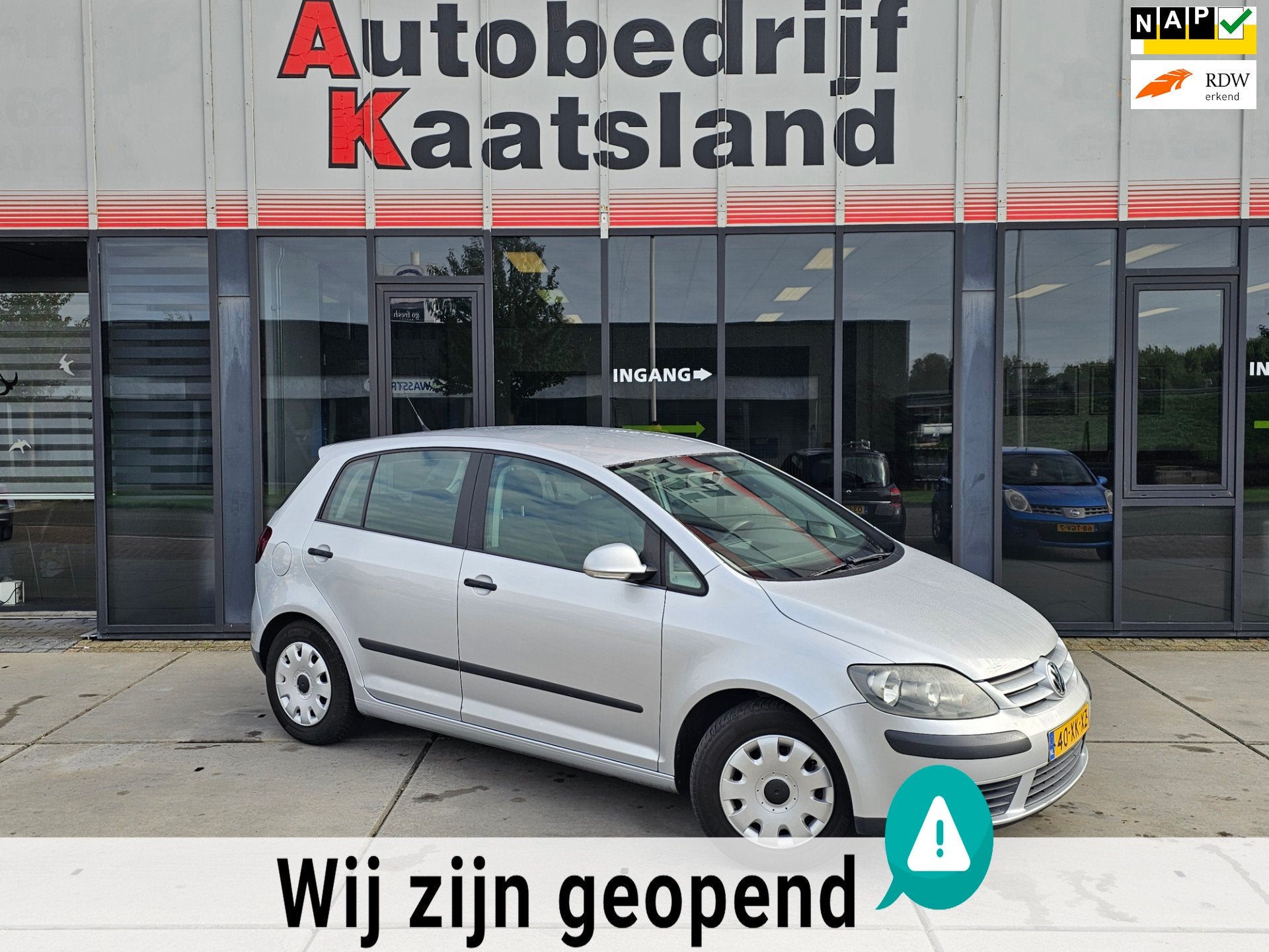 Volkswagen Golf Plus 1.9 TDI Comfortline Business - Airco -, Auto's, Gebruikt, 4 cilinders, Origineel Nederlands, Bedrijf