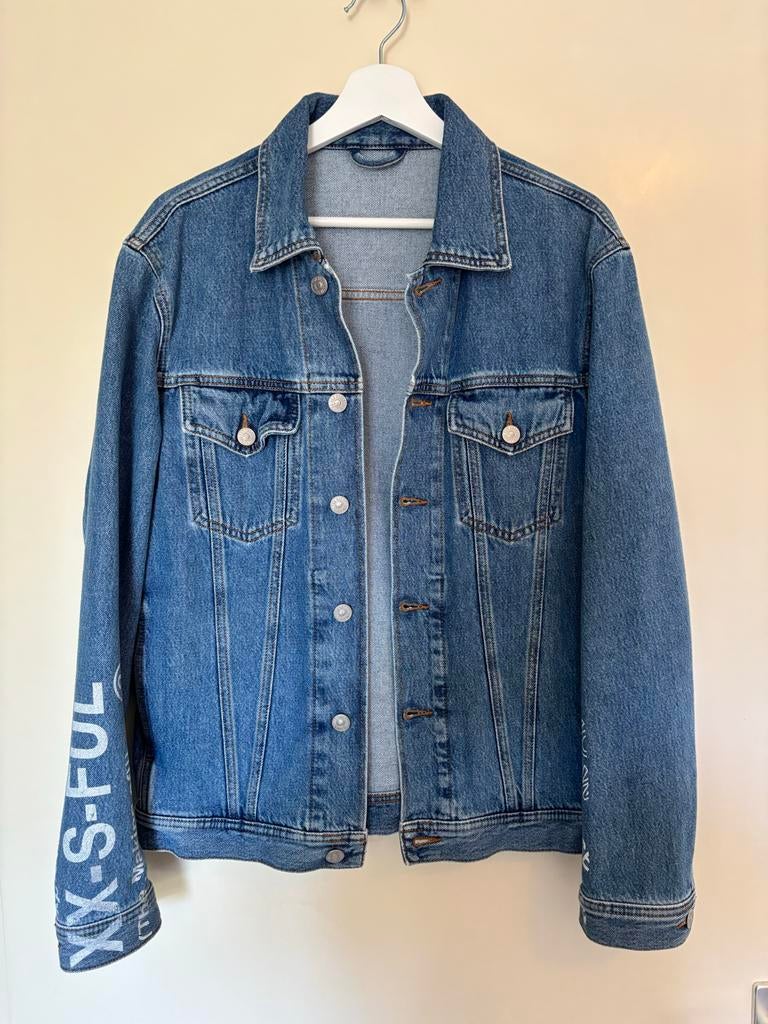 Diesel spijkerjack - Zo goed als nieuw, Ophalen of Verzenden, Zo goed als nieuw, Maat 46 (S) of kleiner, Blauw