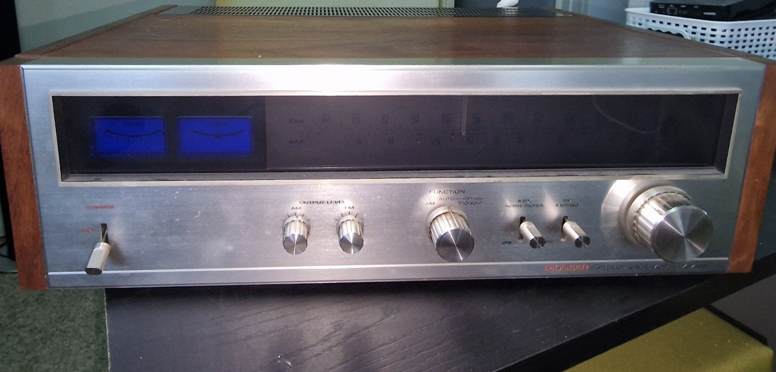Pioneer TX-7100 Stereo Tuner  incl manuel, Ophalen, Gebruikt, Analoog