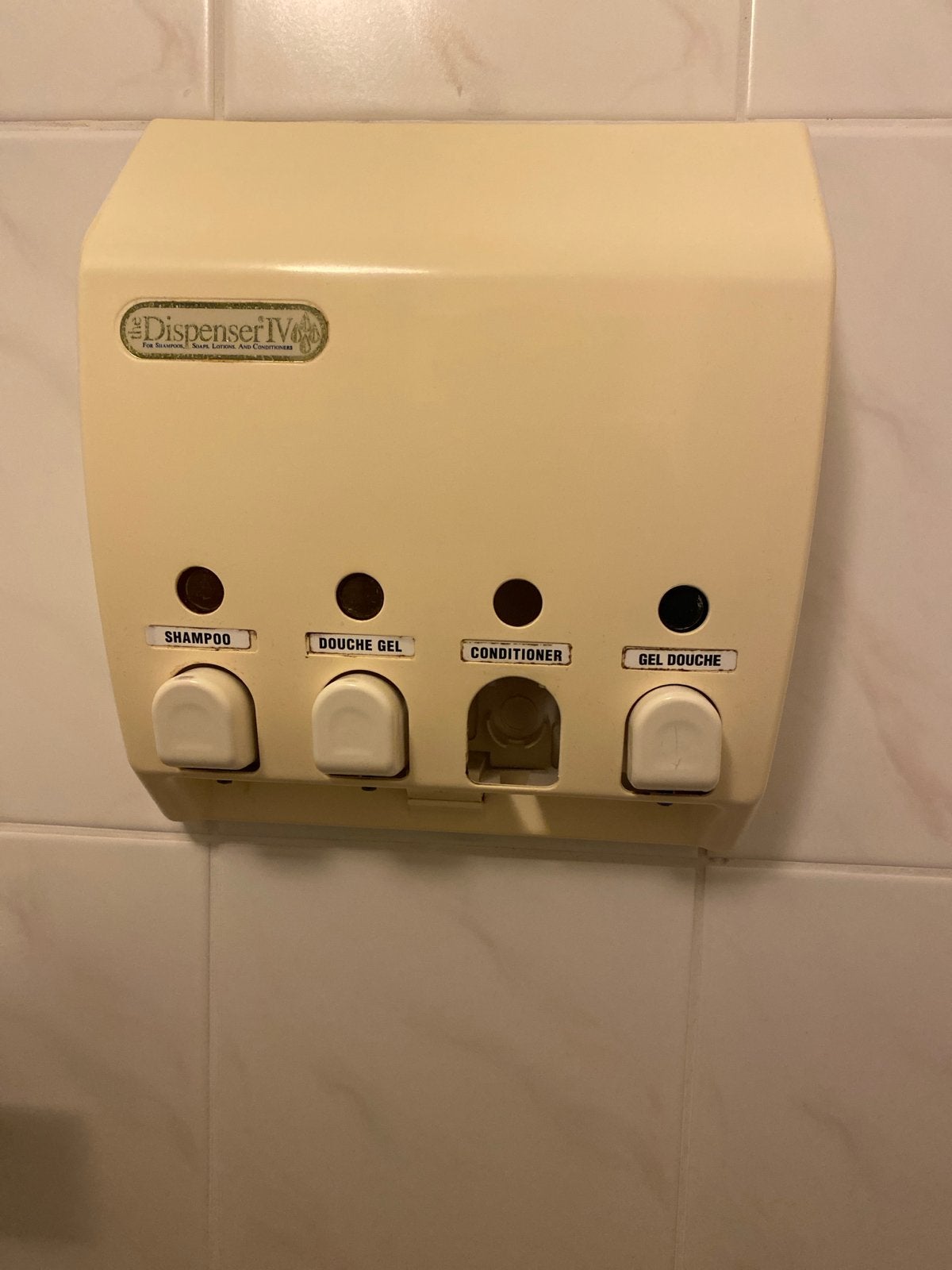 Gezocht: Dispenser IV voor douchegel en dergelijk, Ophalen, Gebruikt, Overige typen, 50 tot 100 cm