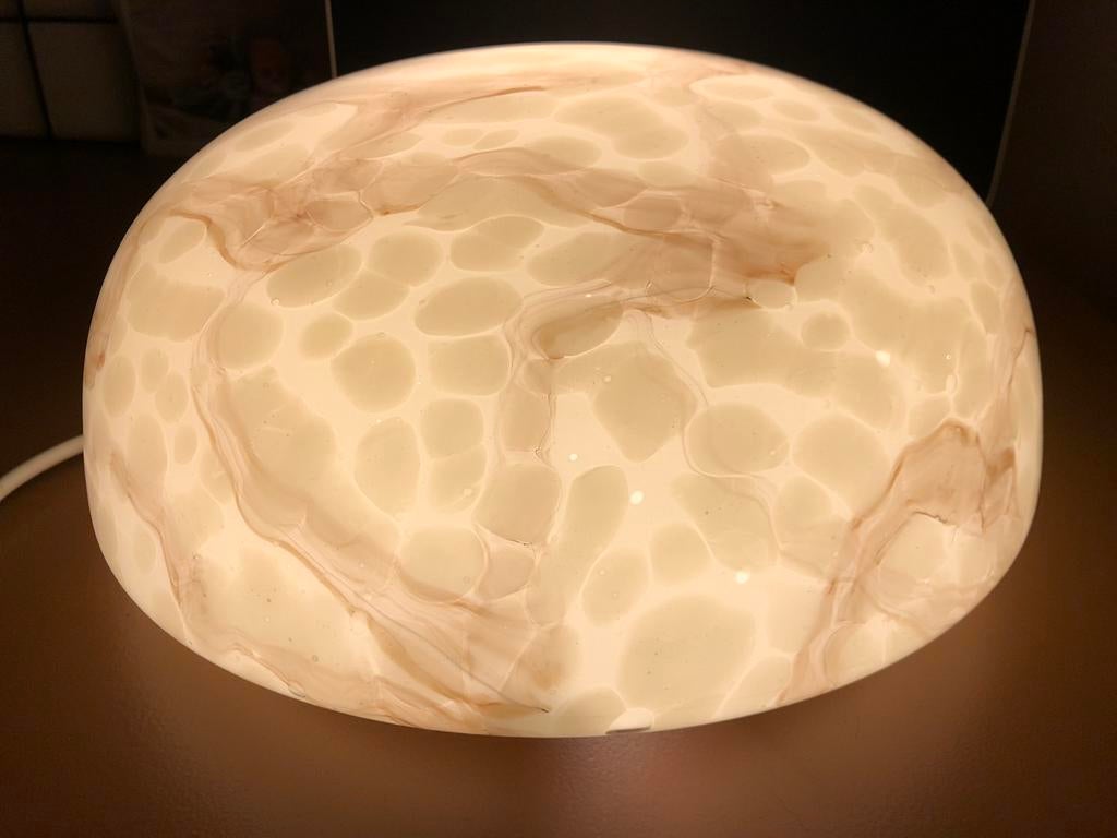 Antieke art deco plafondlamp / plafonnière | jaren ‘30-‘40, Huis en Inrichting, Lampen | Plafondlampen, Ophalen of Verzenden, Zo goed als nieuw