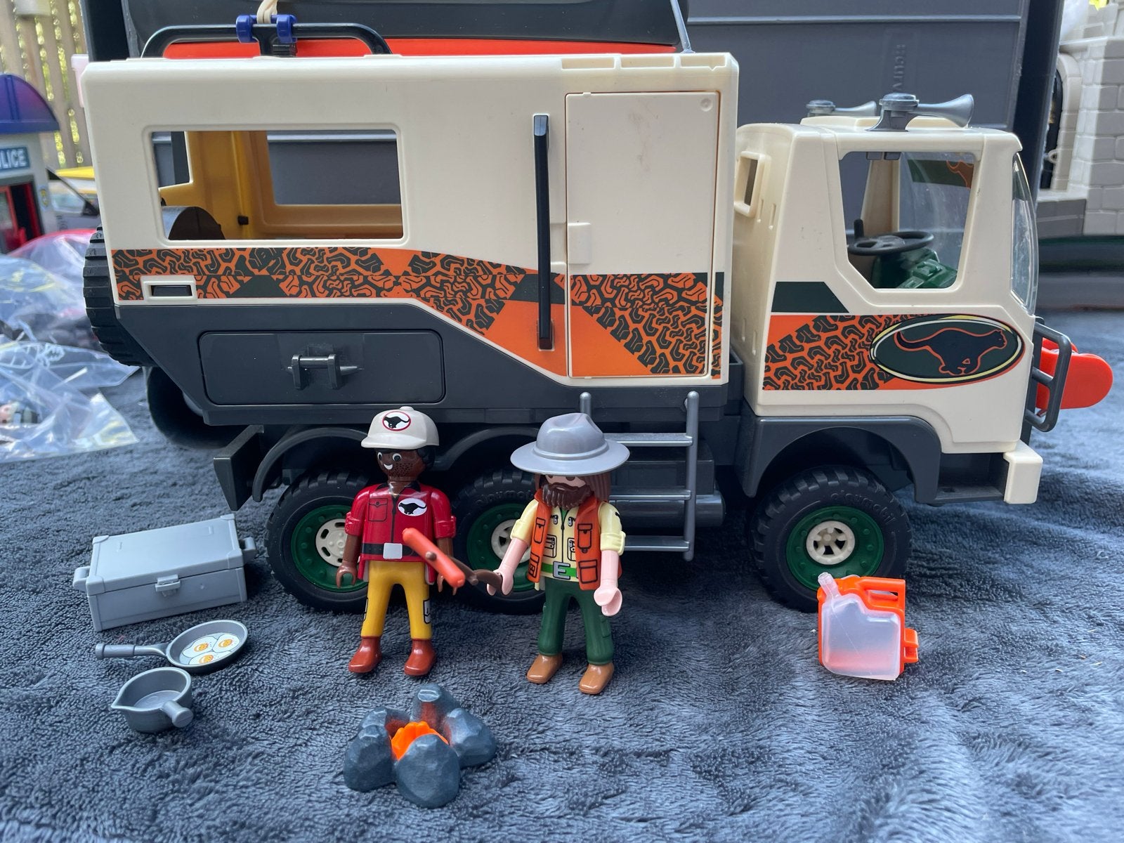 Playmobil Safari Truck met Avonturiers en Accessoires, Ophalen, Gebruikt, Jongen of Meisje