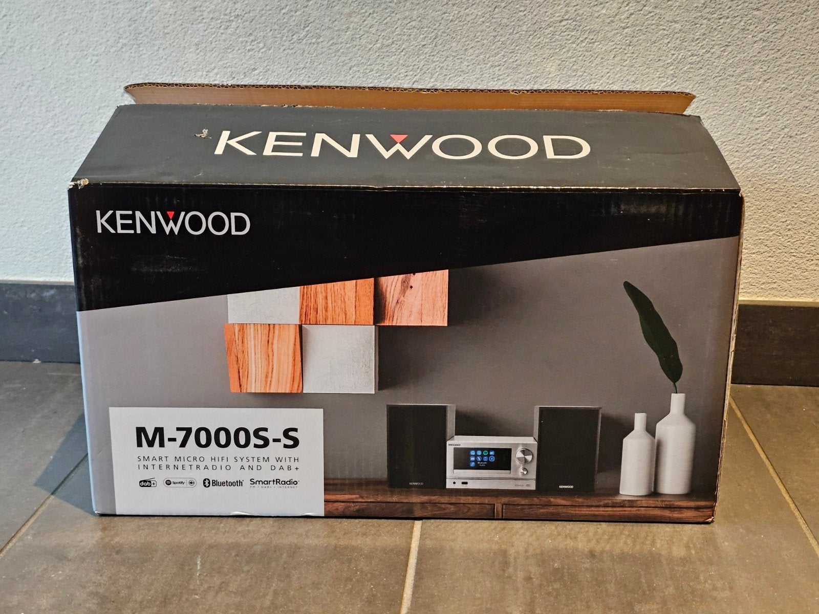 Kenwood M-7000S-S Smart Micro HiFi-systeem – nieuw in doos, Overige merken, Microset, Cd-speler, Nieuw