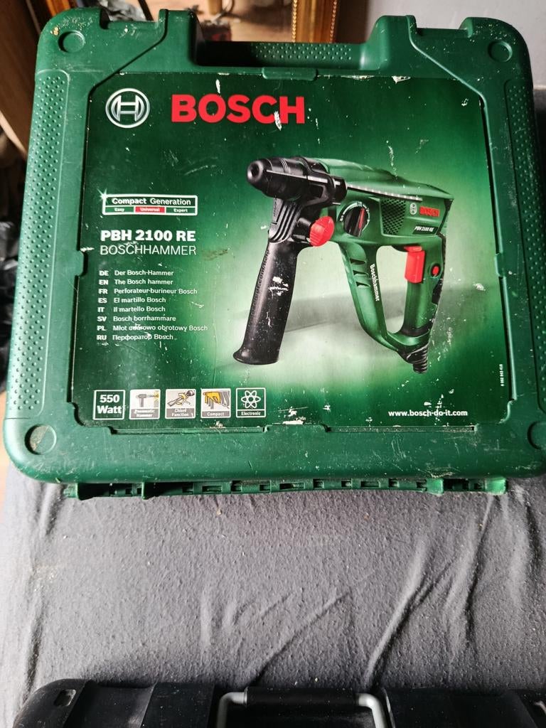 Bosch PBH 2100 RE Boorhamer en Worx multitool, Ophalen of Verzenden