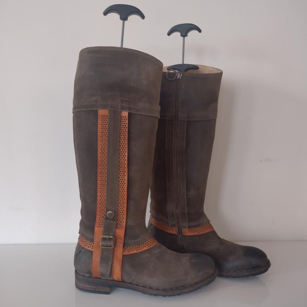 Area Forte - laarzen - 38 - nieuw - leder, Hoge laarzen, Area Forte, Verzenden, Nieuw