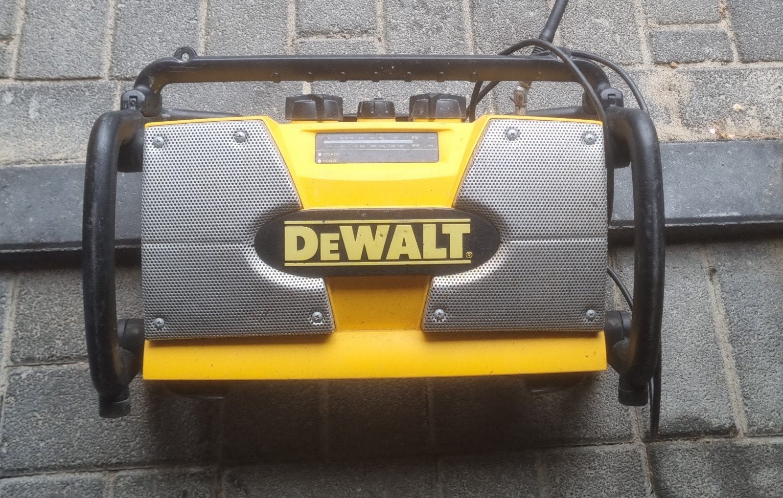 Dewalt Bouwradio DC010, Ophalen of Verzenden, Gebruikt, Bouwradio
