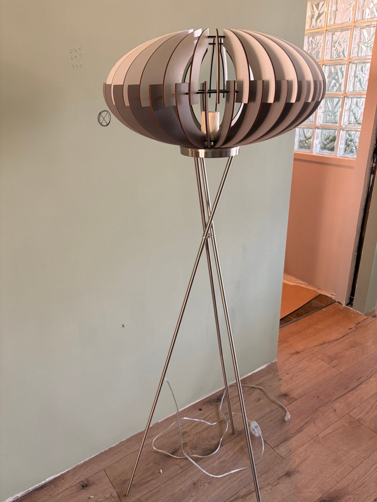 Mooie staande lamp, Ophalen, Zo goed als nieuw, 150 tot 200 cm