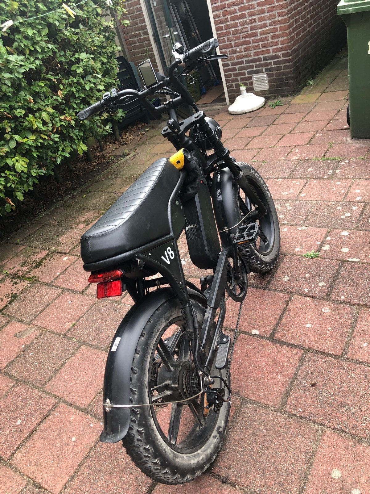 Fatbike V8 met 2 accu's, zgan, Overige merken, Gebruikt, Ophalen of Verzenden, Minder dan 47 cm