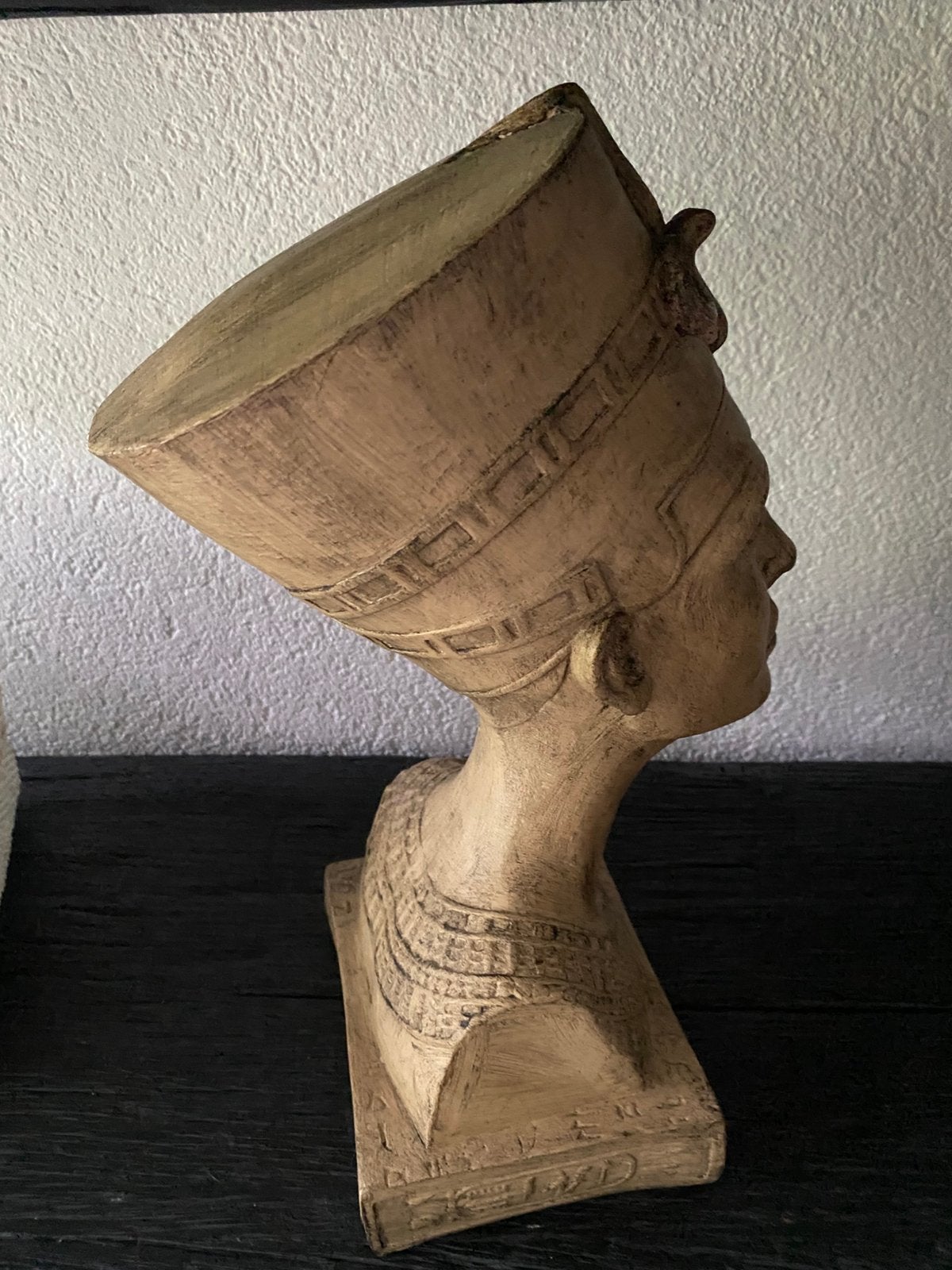 Buste beeld Egyptische Nefertite/nefertete, keramiek, Ophalen