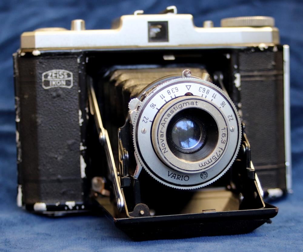 Zeiss Ikon Nettar 517/16 camera, Audio, Tv en Foto, Fotocamera's Analoog, Verzenden, Gebruikt, Compact, Overige Merken