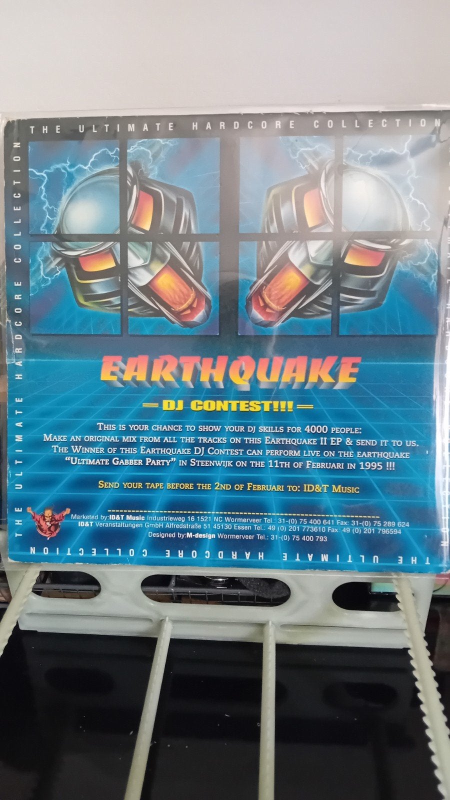 Earthquake 4  x 12 inch, Cd's en Dvd's, Ophalen of Verzenden