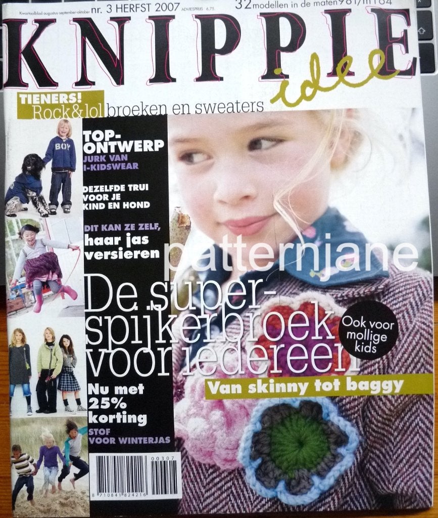 3 x KNIPPIE vintage patronen 2008 + (2x) 2007, Verzenden, Gebruikt, Kind, Knippie