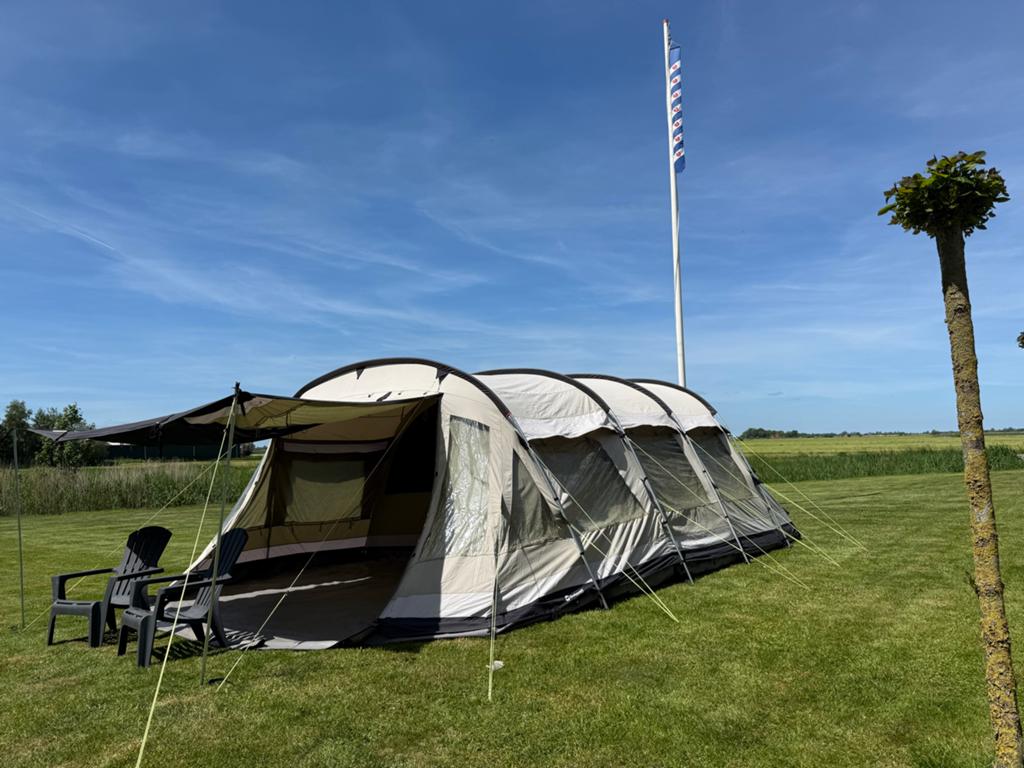 Outwell 5-persoons tunneltent - Ruim en comfortabel, Ophalen, Gebruikt, Tot en met 5