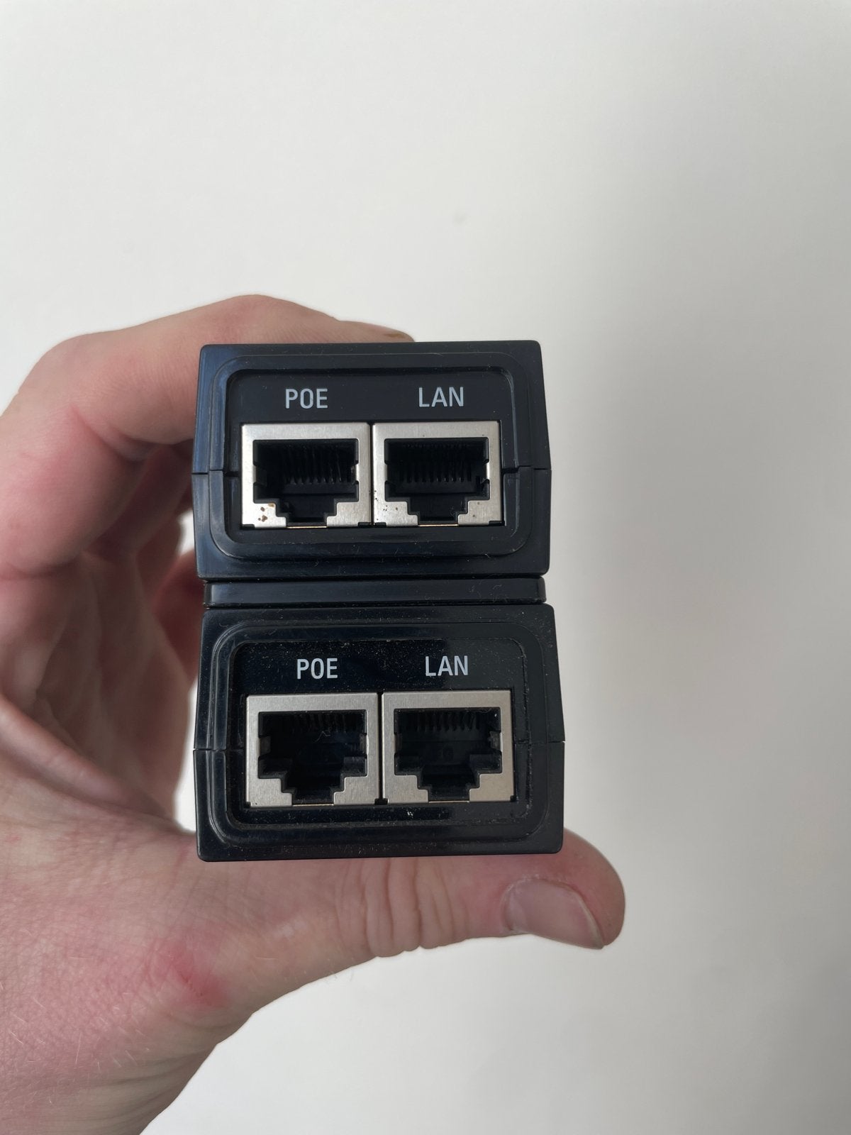 Ubiquiti PoE Injector (2 stuks), Computers en Software, Netwerk switches, Ophalen of Verzenden, Gebruikt