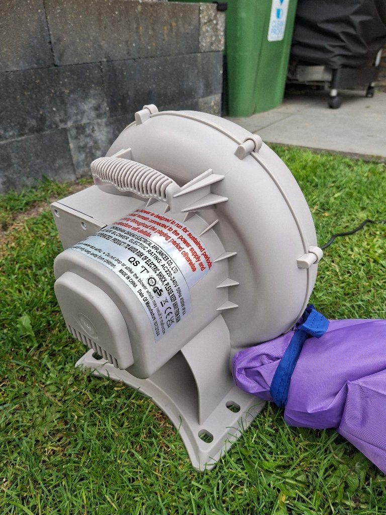 Krachtige blower 450W voor springkussen, Ophalen, Nieuw