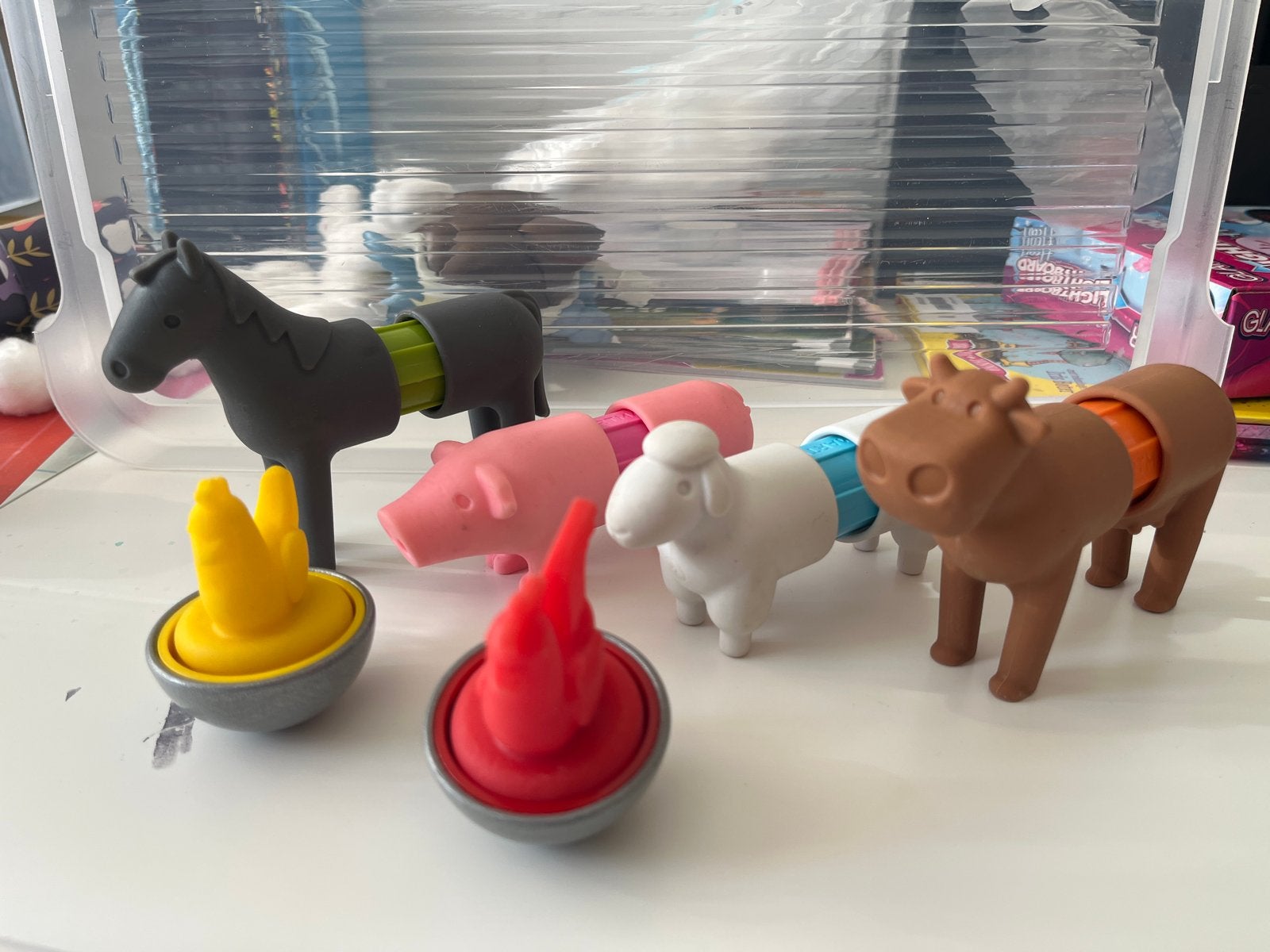 Leuke boerderijdieren set (zonder doos), Ophalen, Gebruikt, Jongen of Meisje