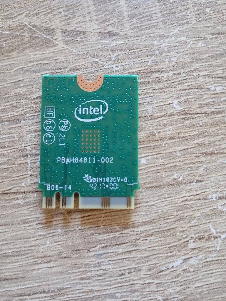 Intel Dual Band Wireless-AC 3168, Ophalen of Verzenden, Zo goed als nieuw, Intern, Intel