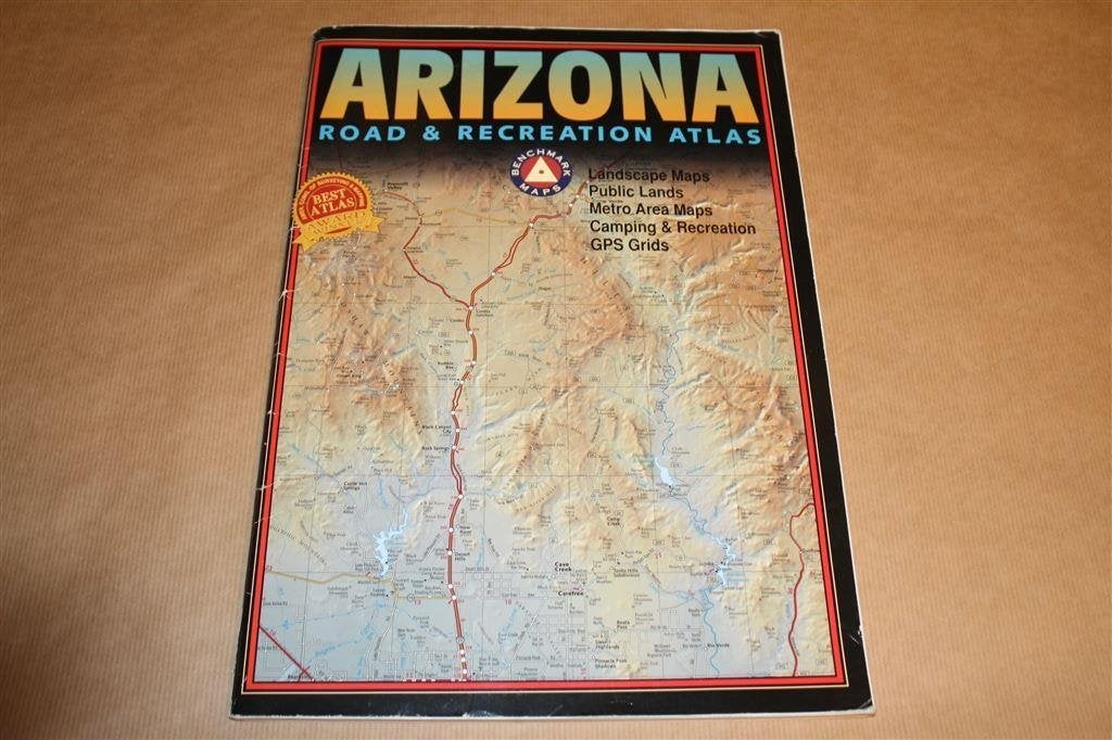 Groot boek. Arizona. Road & Recreation Atlas., Boeken, Ophalen of Verzenden, Gelezen, 1800 tot 2000, Landkaart