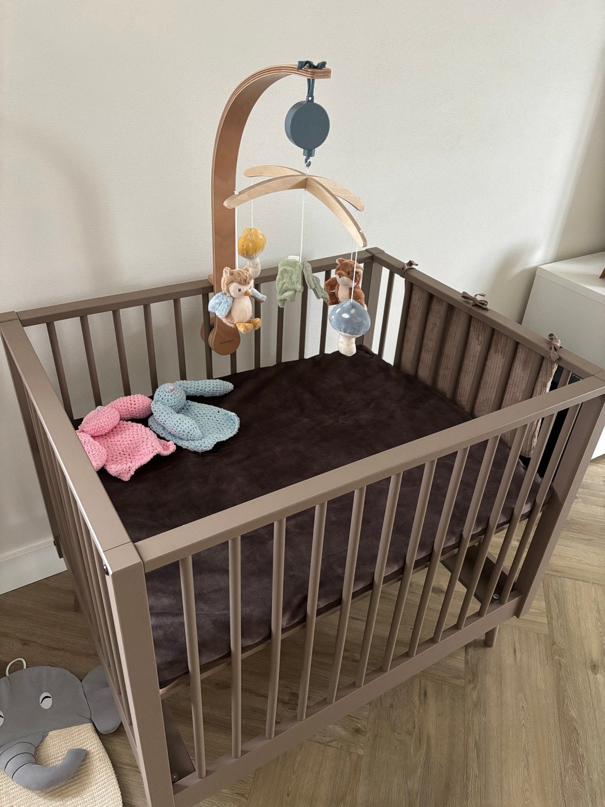 Europe baby Evy Box chestnut incl matras en hoes, Ophalen, Gebruikt