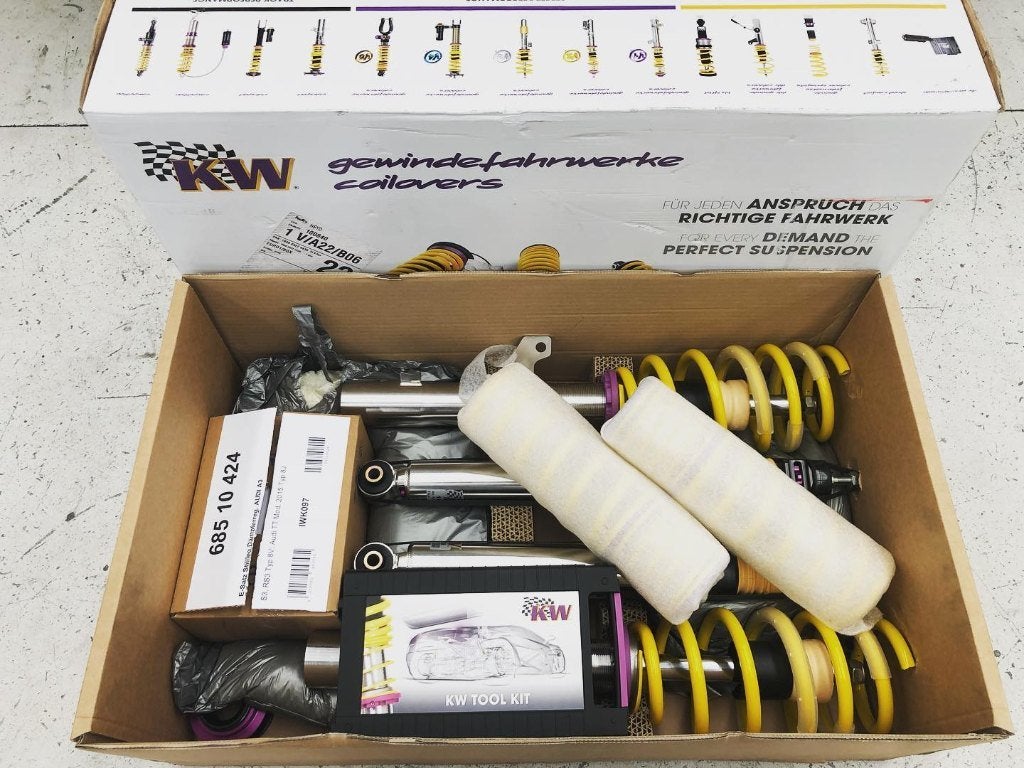 KW V3 schroefset verlaging - Audi RS3 8V Sportback 12-21, Ophalen of Verzenden