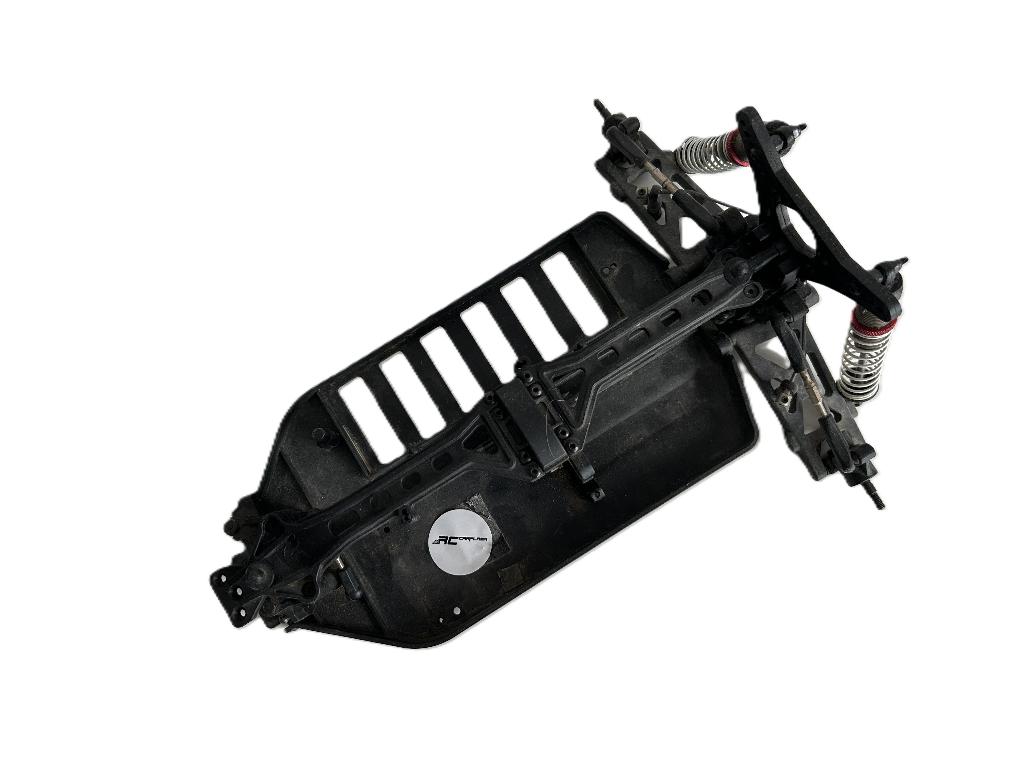 1/10 offroad chassis rc auto, Ophalen of Verzenden, Gebruikt, Auto offroad