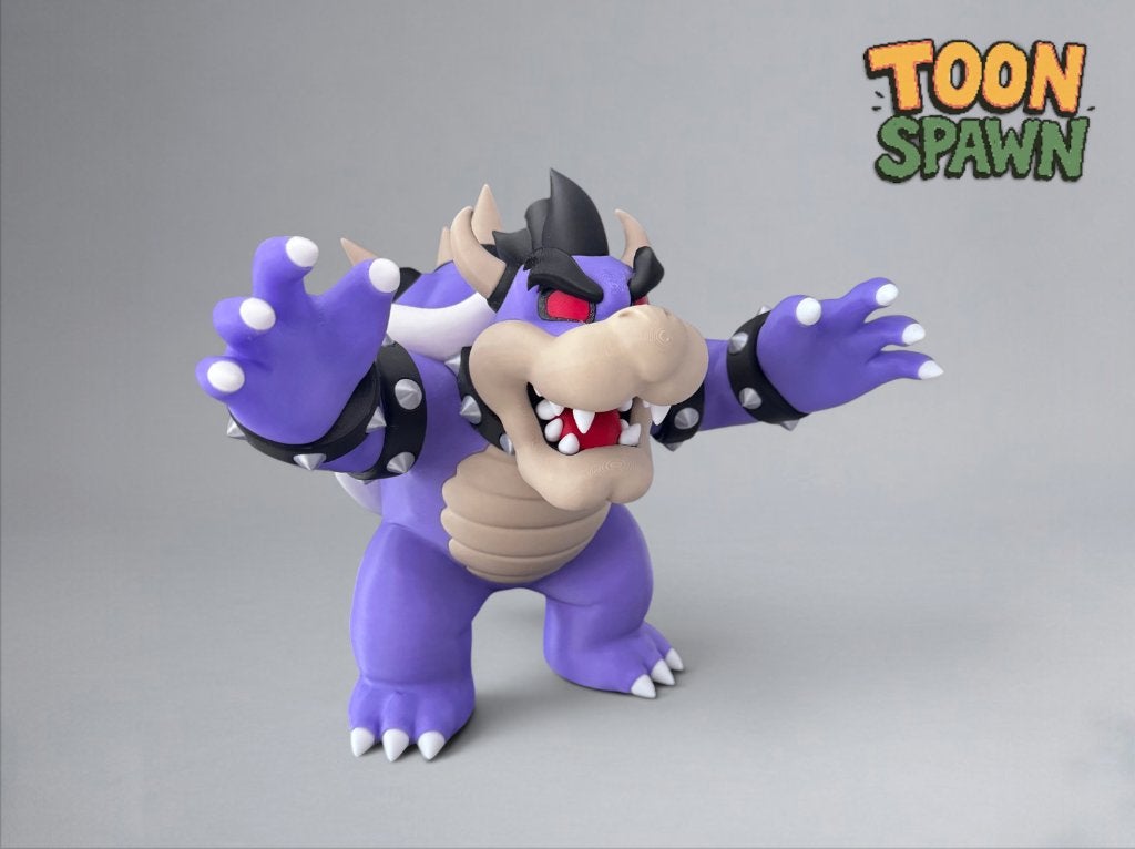 Dark Bowser – 26 cm – Super Mario Figuur, Verzamelen, Ophalen of Verzenden, Nieuw, Overige typen