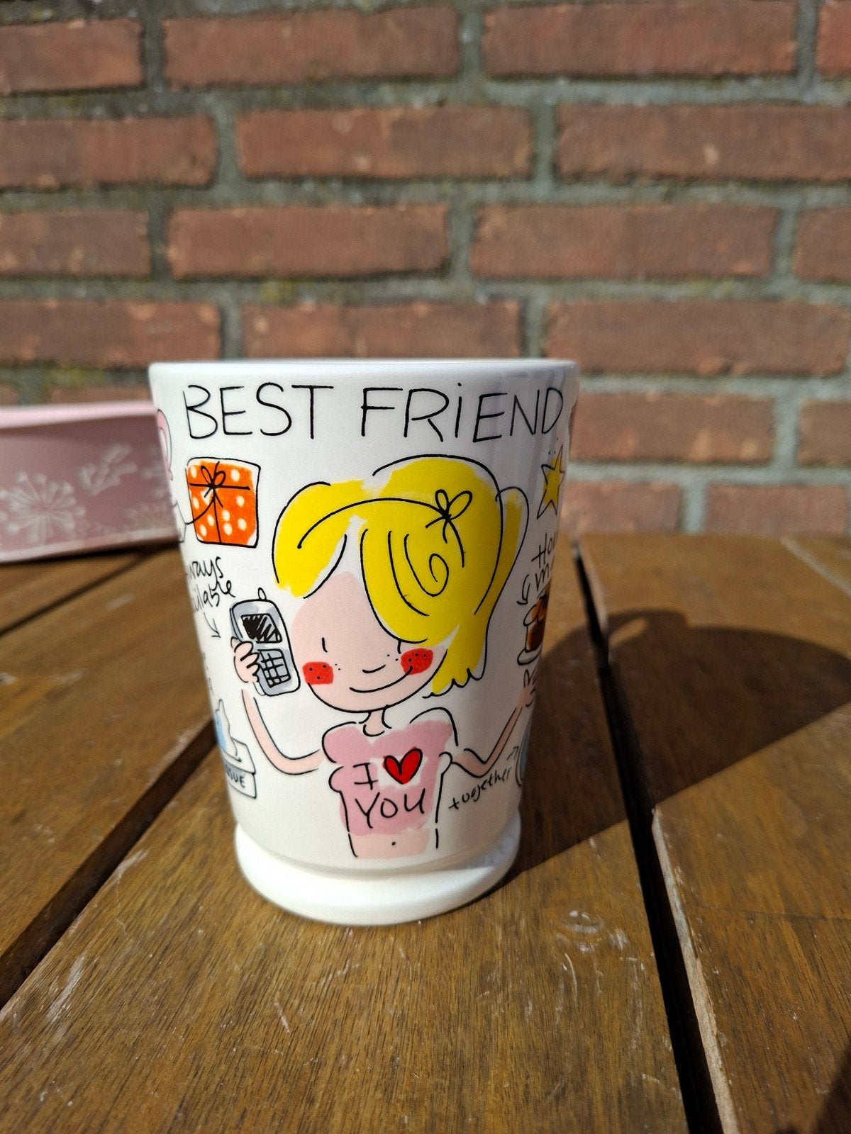 Blond Amsterdam XL mok, Huis en Inrichting, Keuken | Servies, Zo goed als nieuw, Aardewerk, Blond Amsterdam, Mok
