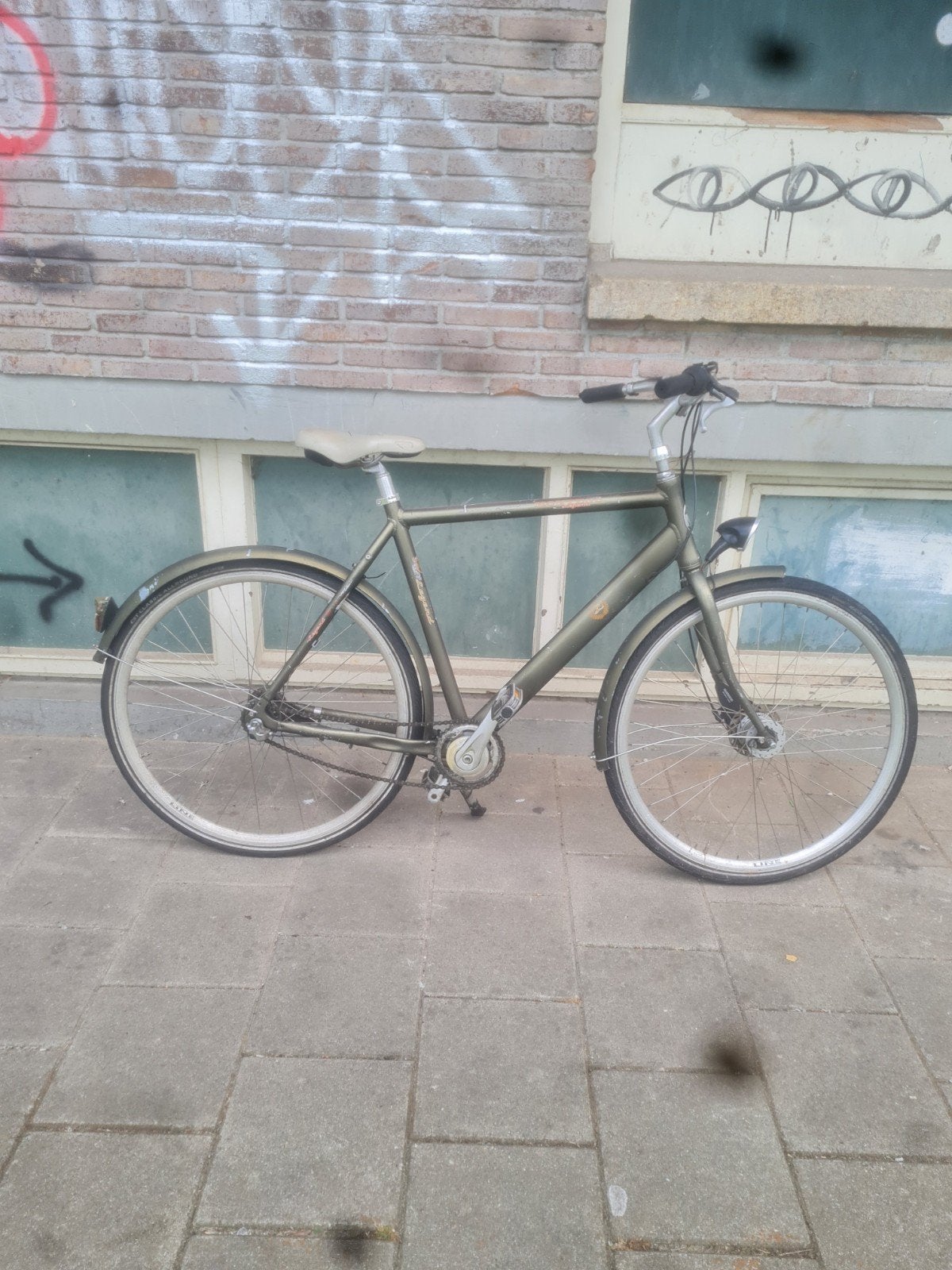 herenfiets Montego 28inch 3versnellingen doet uitstekend, Gebruikt, Velgrem, Versnellingen, 53 tot 57 cm