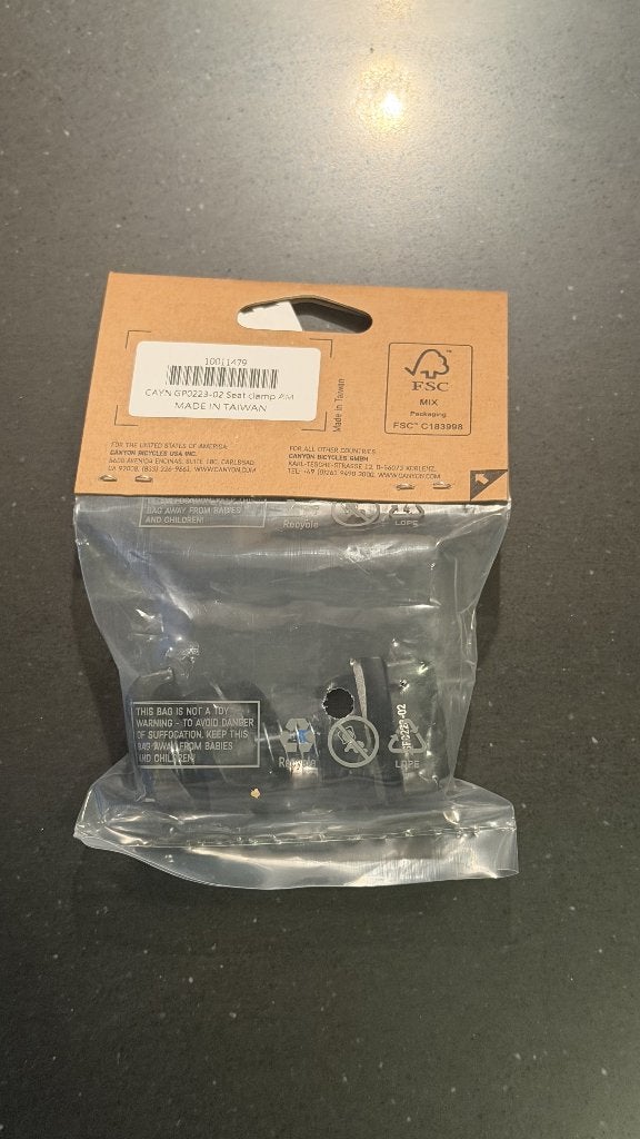 Canyon GP0223-02 Adapter Round Rails, Canyon, Ophalen of Verzenden, Zadel, Nieuw