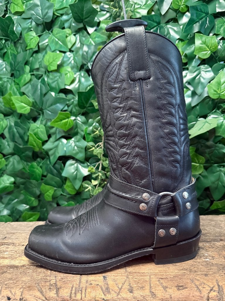 super stoere bijna Nieuwe biker boots van Sendra maat 42, Zwart, Ophalen of Verzenden, Zo goed als nieuw, Sendra