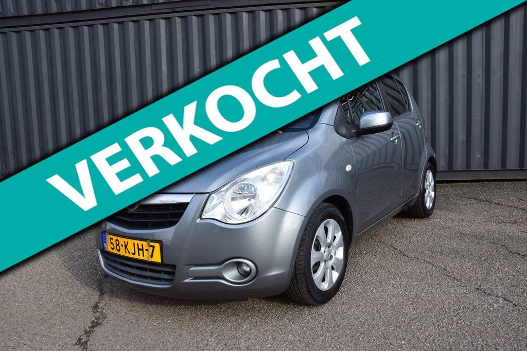 Opel Agila 1.2 Edition 5 deurs, Airco, LAGE KILOMETERSTAND, Auto's, Opel, Bedrijf, Te koop, Agila, ABS, Airbags, Airconditioning
