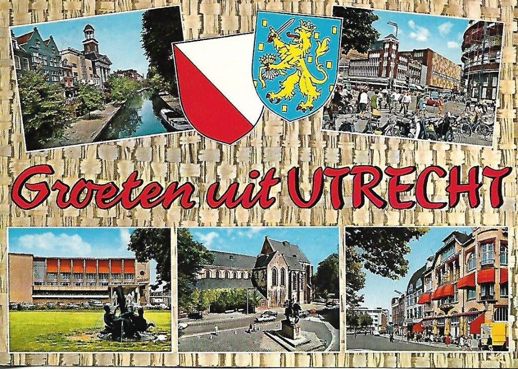 Utrecht- -5-luik., Verzenden, 1960 tot 1980, Gelopen, Utrecht