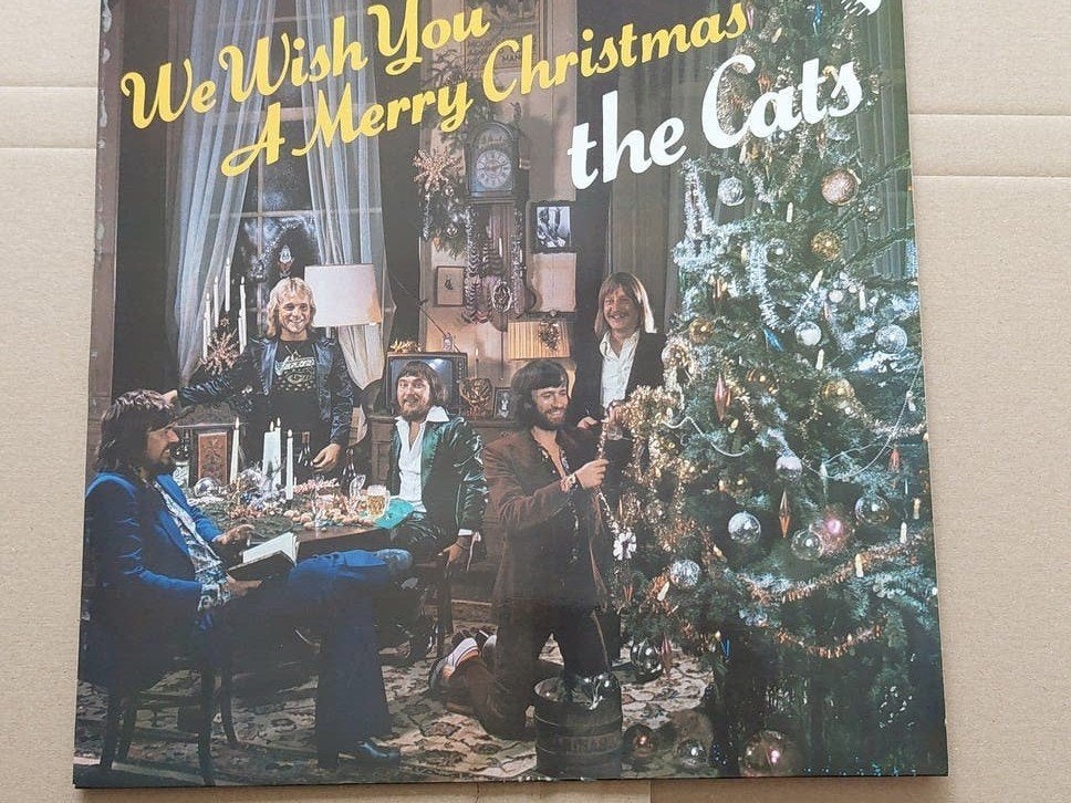 The Cats - We Wish You A Merry Christmas LP, Ophalen of Verzenden, Zo goed als nieuw