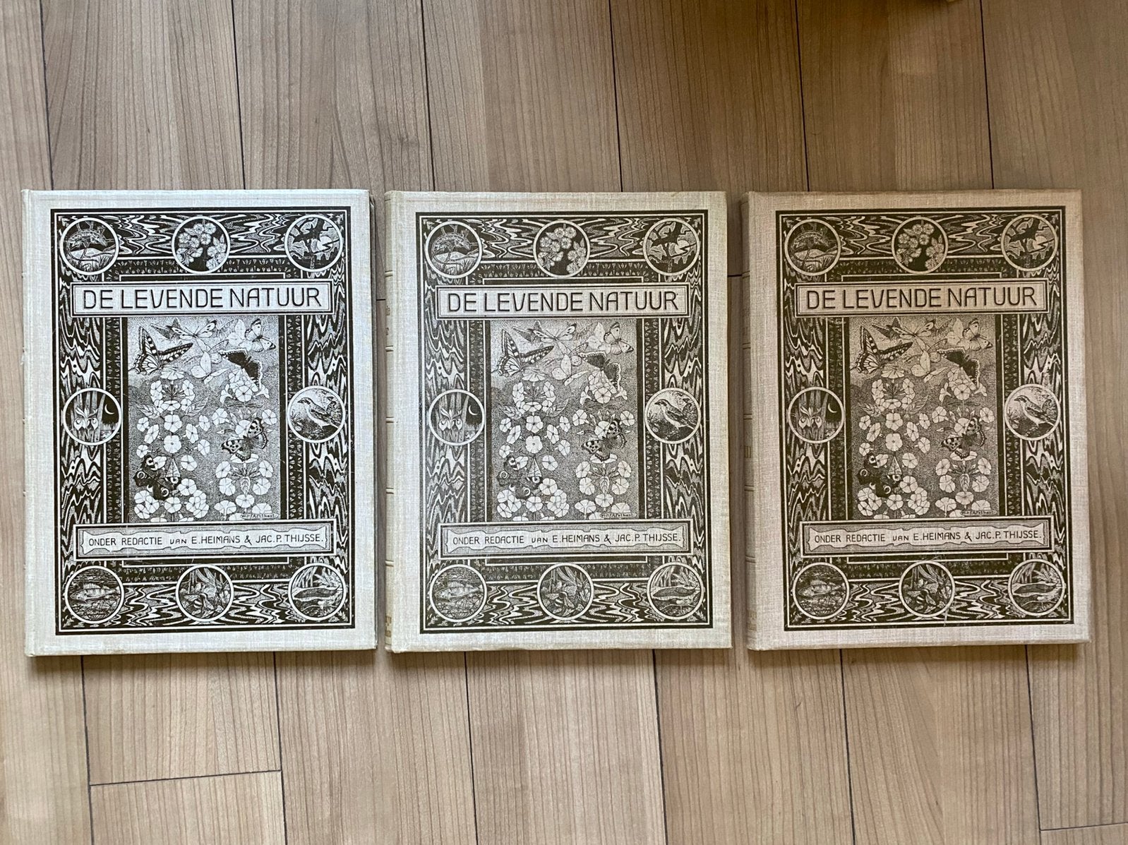 Drie jaargangen van De levende Natuur uit 1905, 1906 en 1908, Ophalen of Verzenden, Gelezen, Natuur algemeen