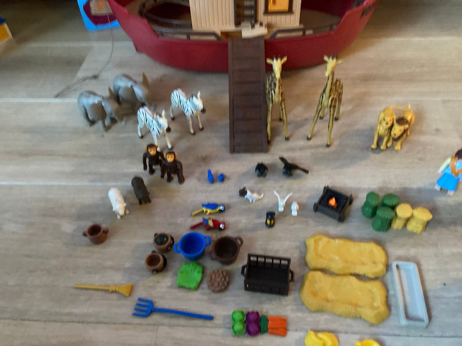 Playmobil Ark van Noach met veel dieren en accessoires, Ophalen, Gebruikt, Jongen of Meisje