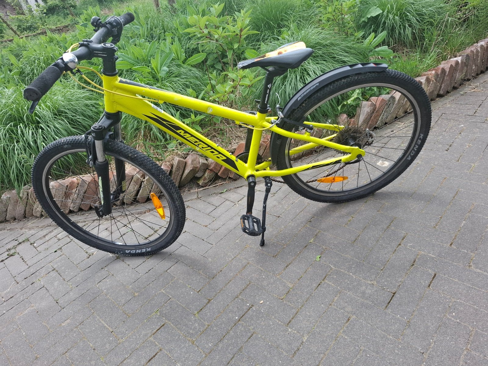 Merida 24 inch kinderfiets - opknapper, Gebruikt, Versnellingen, Minder dan 49 cm, Schijfrem