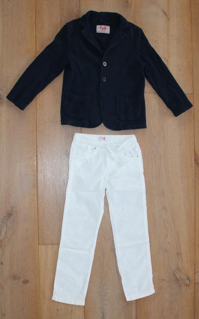 Jasje en broek van il Gufo maat 6 - bruiloft outfit, Kinderen en Baby's, Kinderkleding | Maat 116, Zo goed als nieuw, Jongen, Setje