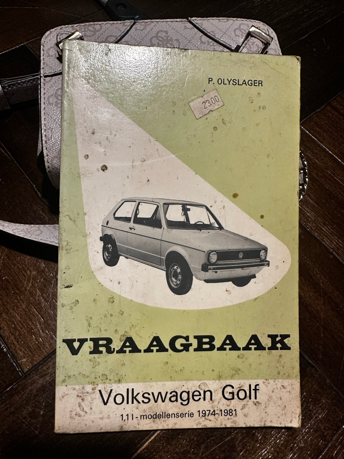 Vraagbaak Volkswagen Golf 1.1 (1974-1981) - Olyslager, Ophalen of Verzenden, Gelezen, Volkswagen