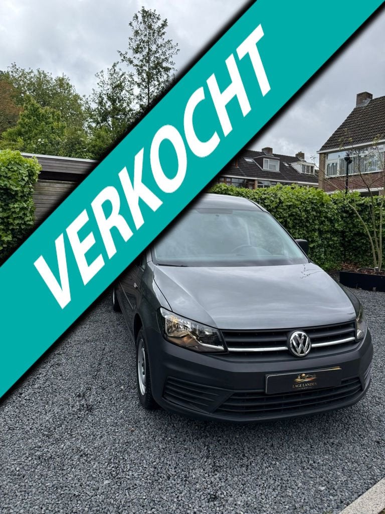 Volkswagen Caddy 1.0 TSI L2H1 BMT Maxi Trendline, Auto's, Bestelauto's, Voorwielaandrijving, Stof, Gebruikt, Volkswagen