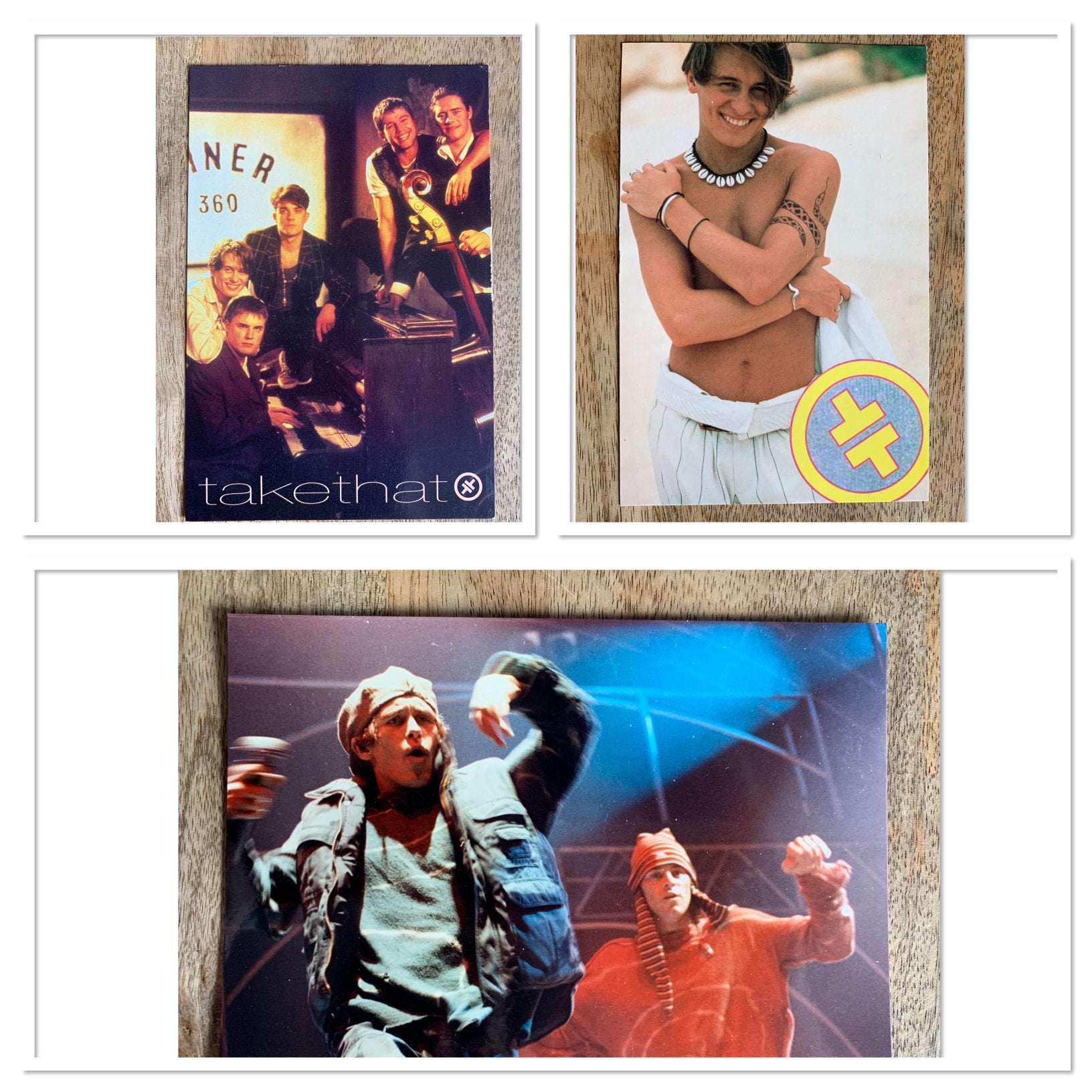 Take That AnsichtKaarten, Verzamelen, Muziek, Artiesten en Beroemdheden, Ophalen of Verzenden