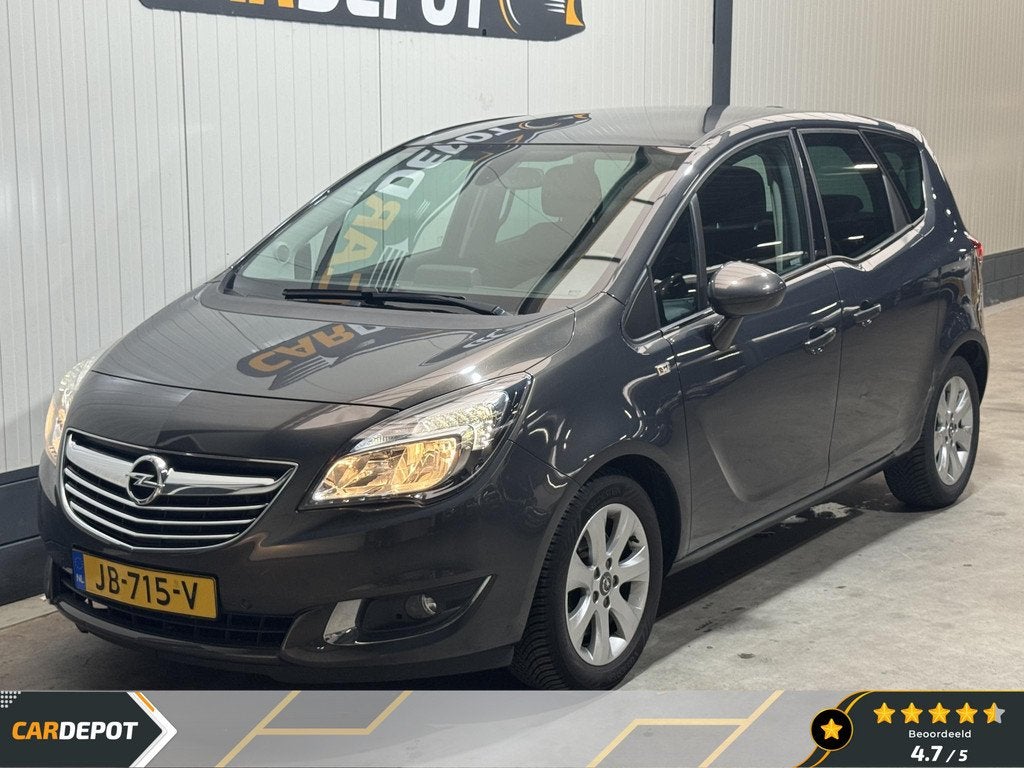 Opel Meriva 1.4 Turbo Blitz Nette Wagen Automaat Airco, Auto's, Opel, Bedrijf, Te koop, Meriva, ABS, Airbags, Airconditioning