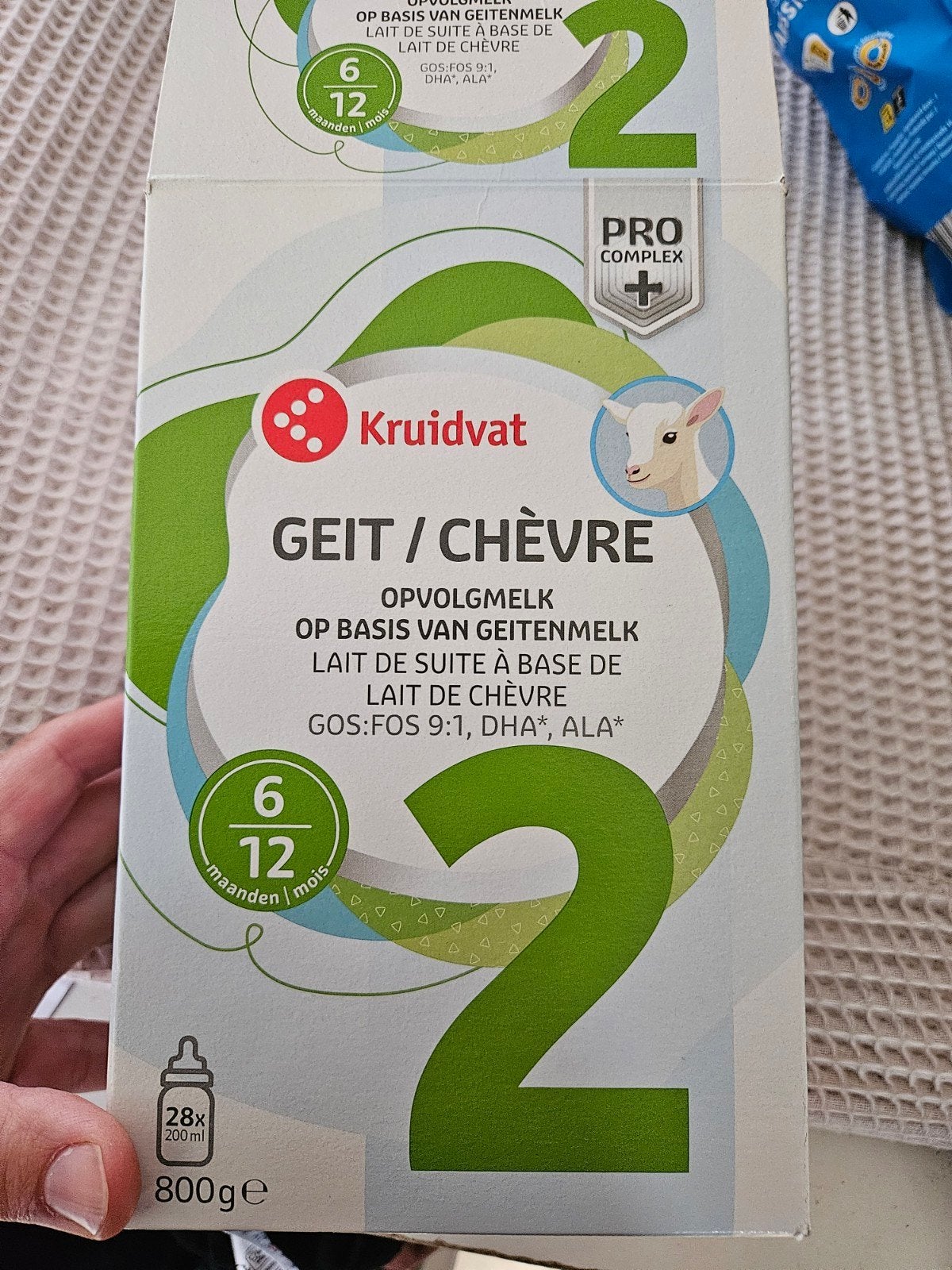 1 zak van 400 gram geitenmelk 2 te geef, Ophalen of Verzenden, Overige typen