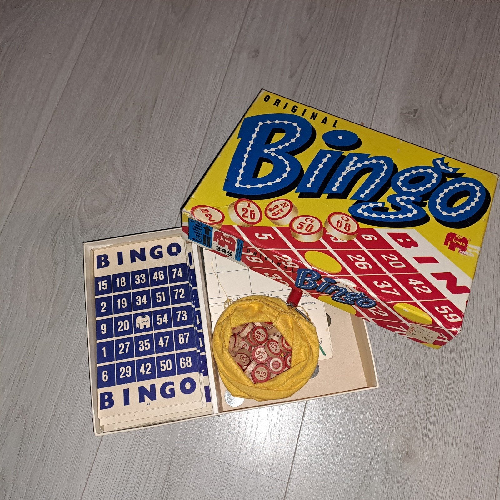 Origineel Bingo Spel - Klassiek Gezinsplezier, Vijf spelers of meer, Ophalen, Gebruikt, Juegos