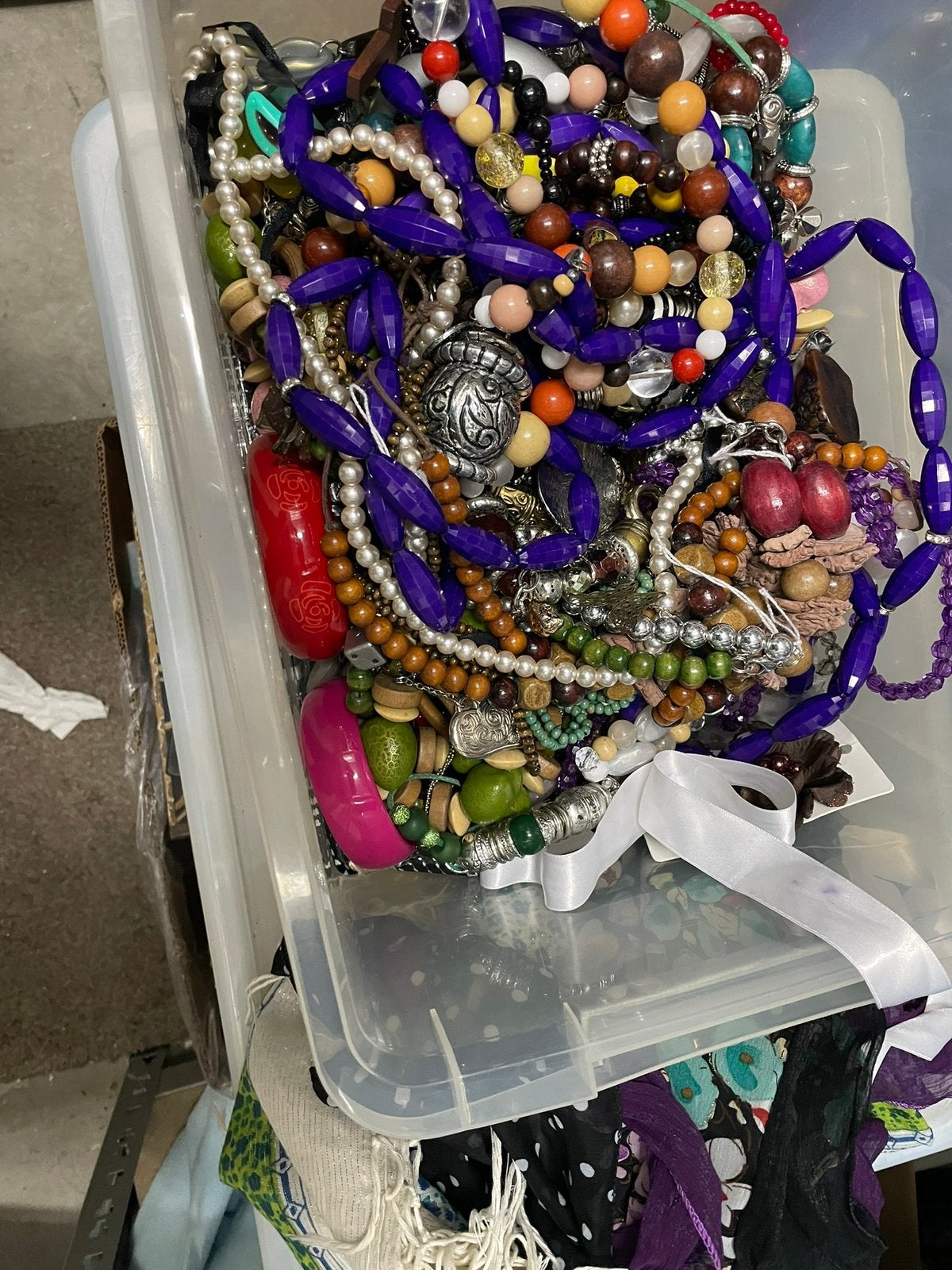 Ketting en armband, Ophalen of Verzenden, Zo goed als nieuw, Kraal