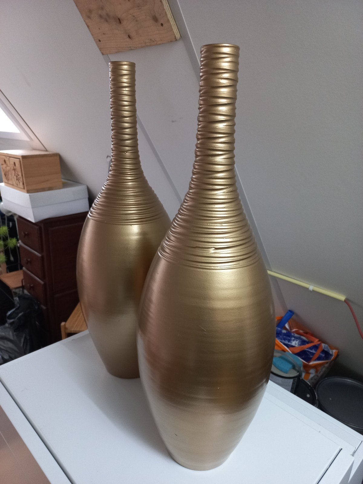 mooi grote vazen, Huis en Inrichting, Ophalen, Goud