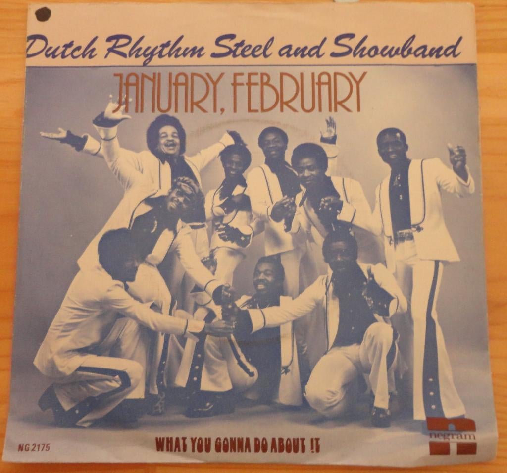 Dutch Rhythm Steel and showband > Januari Februari, Gebruikt, 7 inch, Single, Ophalen of Verzenden
