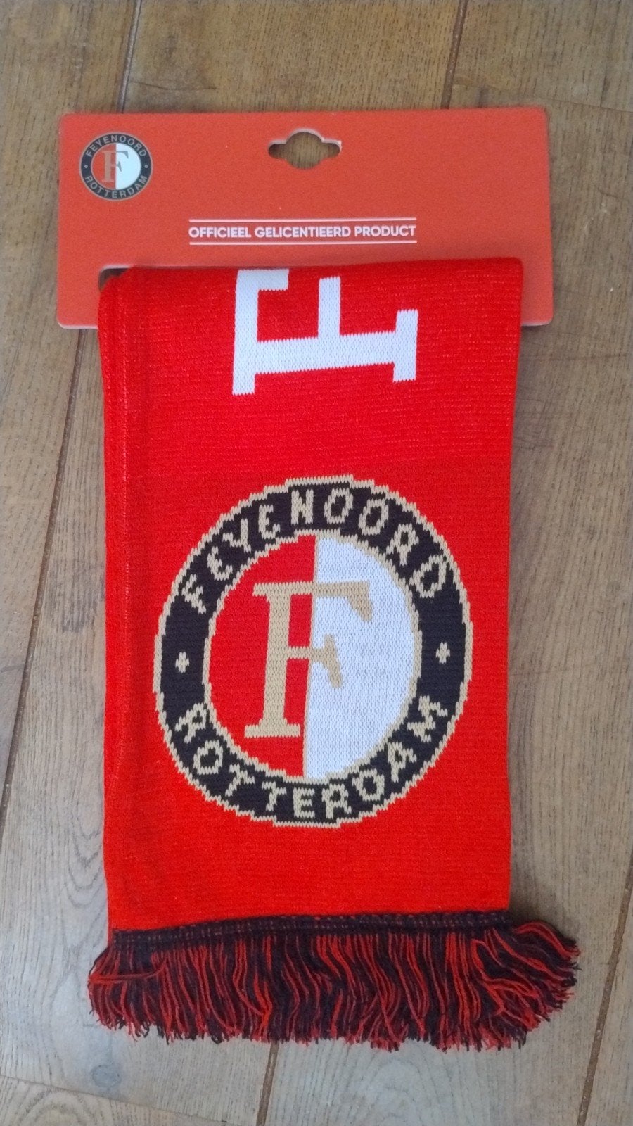 Feyenoord Sjaal - nieuw, Ophalen of Verzenden, Nieuw, Feyenoord, Vaantje of Sjaal