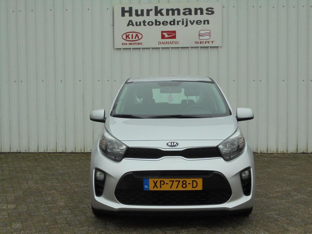 Kia Picanto 1.0i COMFORTPLUSLINE NL-AUTO NAVI CARPLAY, Stof, Gebruikt, Elektrische ramen, 4 stoelen