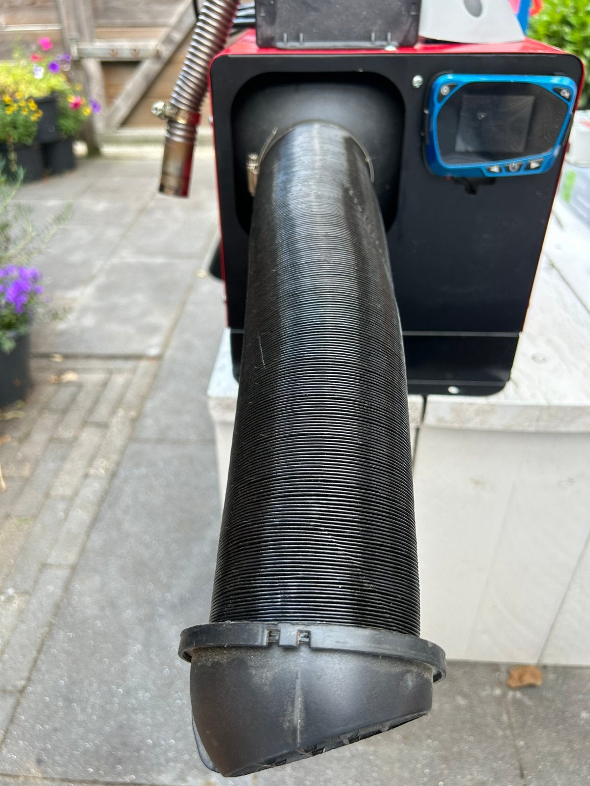 Standkachel 12 v 8 Kw compleet met 220 V voeding, Ophalen of Verzenden, Zo goed als nieuw